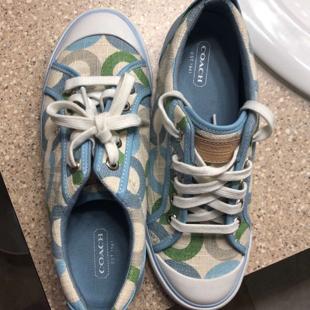Coach Tennis shoes size 6 1/2